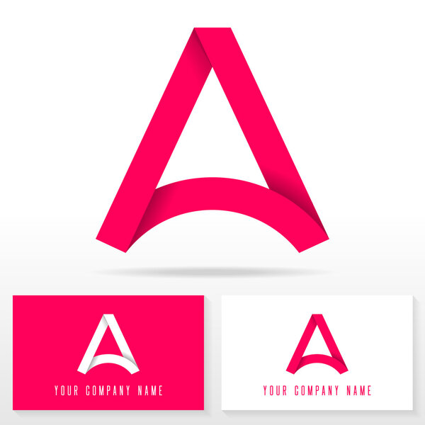 Letter A logo icon design template elements - Illustration