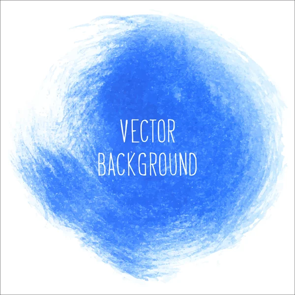 Blue colored paint background - Vector Illustration. — Stock vektor