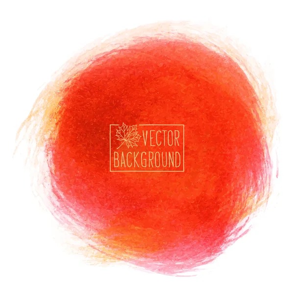 Fond de peinture orange - Illustration vectorielle . — Image vectorielle