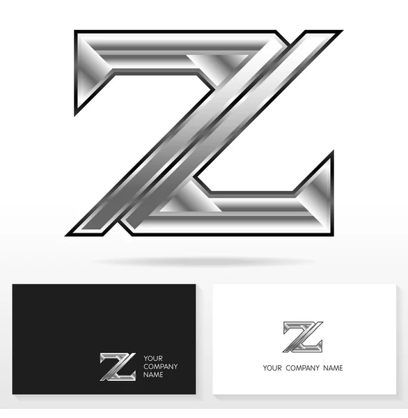 Éléments de modèle de conception d'icône de logo Lettre Z - Illustration . — Image vectorielle