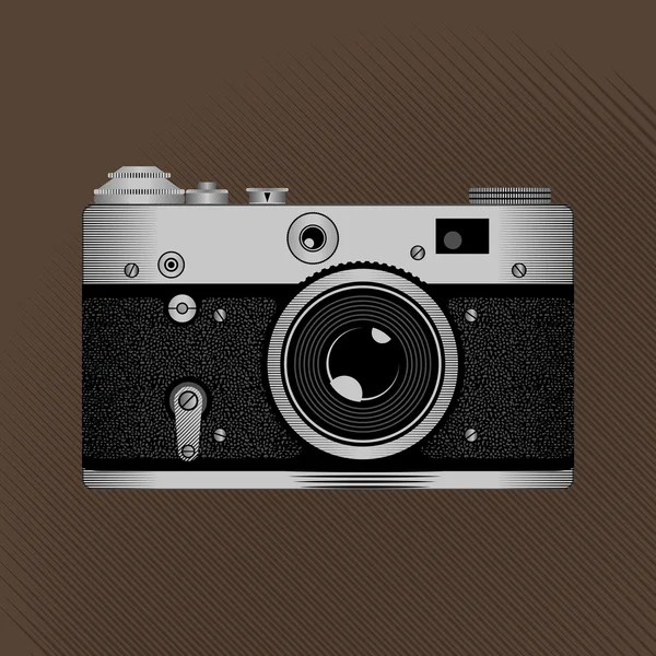 Caméra de film rétro. — Image vectorielle