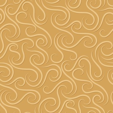 Altın vektör seamless modeli.