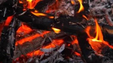 Ahşap Kirişler, yakın çekim yazma