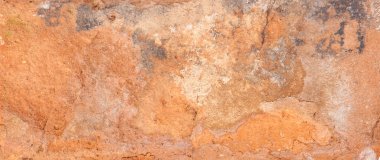 eski tuğla kırmızı kil arka planını yaptı