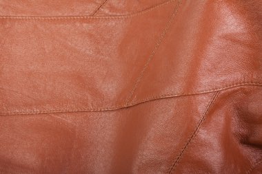 Turuncu deri patchwork. arka plan