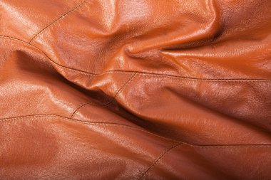 Turuncu deri patchwork. arka plan