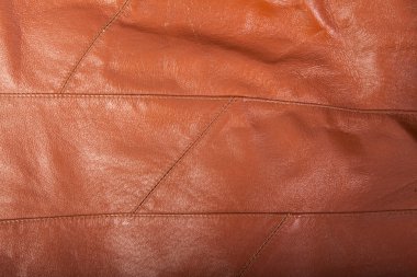 Turuncu deri patchwork. arka plan