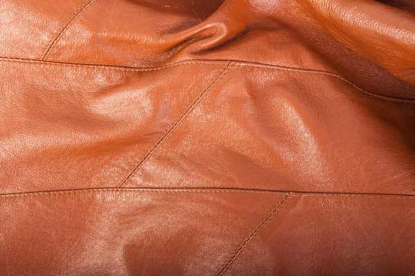 Turuncu deri patchwork. arka plan