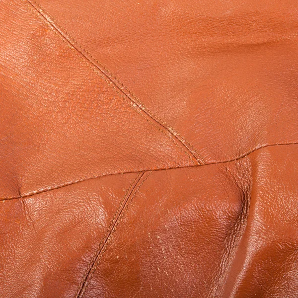 Turuncu deri patchwork. arka plan