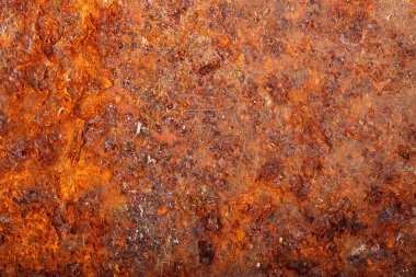 eski paslı metal. Makro arka plan