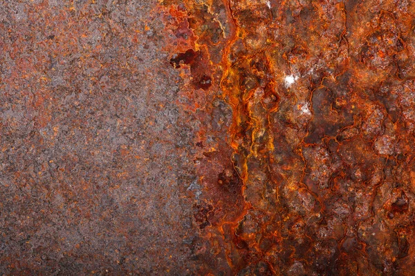 Chapa oxidada. Fondo macro —  Fotos de Stock