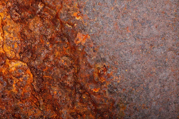 Velho metal enferrujado. fundo macro — Fotografia de Stock