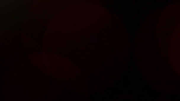 ไฟกระพริบสีแดง โบเกห์เบลอ — วีดีโอสต็อก