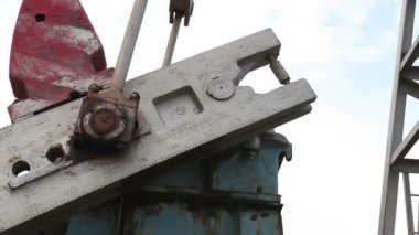 çalışma yağ pompası parçası. Yakın çekim