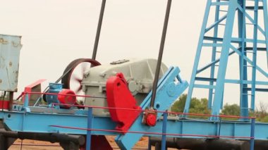 Çalışma yağ pompası. yakın çekim