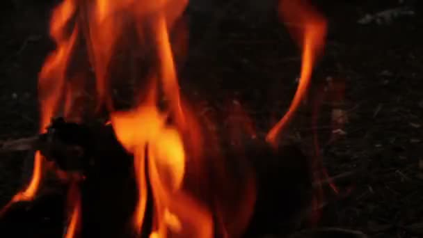 flammes orange. feu brûlant 