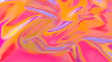 çok renkli dalga yüzeyi. canlandırılmış soyut arkaplan. 3d hazırlayıcı