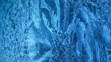 Üç boyutlu soyut soğuk arkaplan. Cam donundaki desenler. 3d resimleme