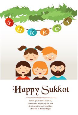 aile içinde sukkah. Sukkot Yahudi tatil