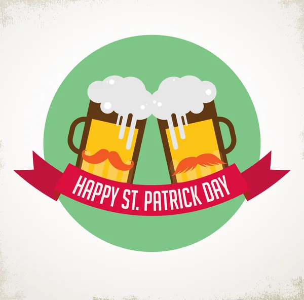 St. Patricks Day Pub und Party Einladung — Stockvektor