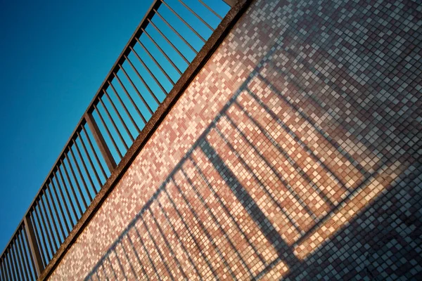 Sombras Passagem Subterrânea — Fotografia de Stock