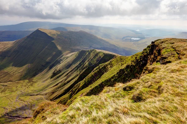 Brecon Beacons National Park from Pen Y Fan — Stock Photo, Image