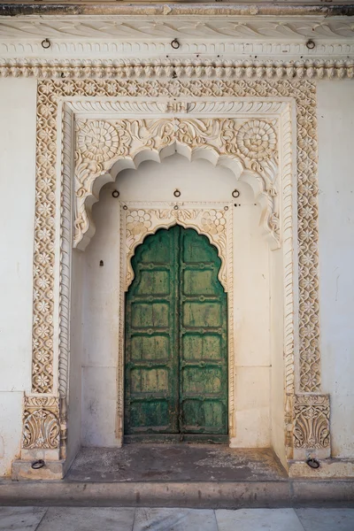 Porta indiana ornamentada — Fotografia de Stock