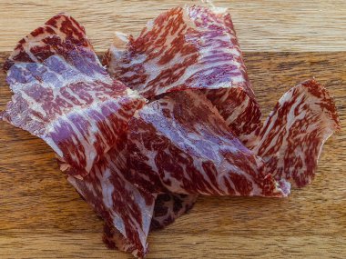 Wagyu bifteği Cecina