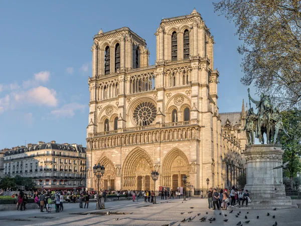 Cattedrale di Notre-Dame a Parigi — Foto Stock