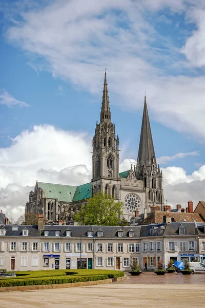 Kathedrale unsere Dame von Chartres, Frankreich — Stockfoto