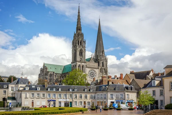 Catedral Nossa Senhora de Chartres, França — Fotografia de Stock