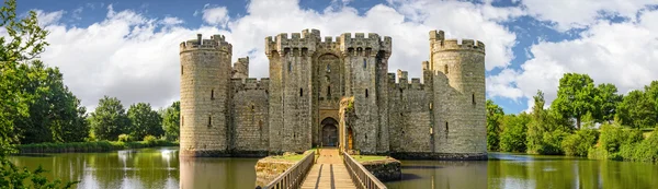 Castillo de Bodiam en Inglaterra — Foto de Stock