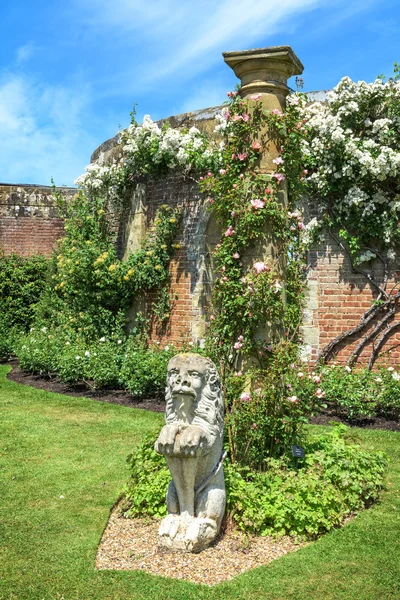 Hever castillo Jardín de rosas — Foto de Stock