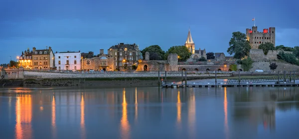 Historical Rochester at dusk — Stock Photo, Image