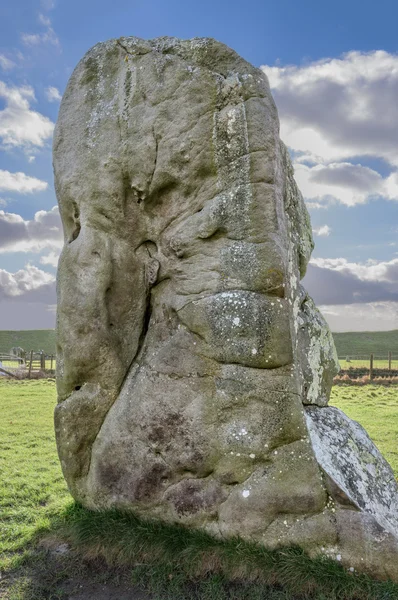 Avebury neolithic henge monument — Stock Photo, Image