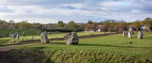 Monumento neolítico de avebury henge — Fotografia de Stock