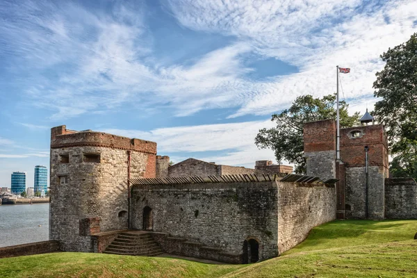 Castillo Upnor en Rochester, Kent — Foto de Stock