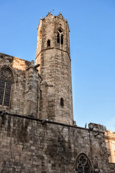 Palacio Real de Barcelona: Capilla de la Torre de Santa Agata — Foto de Stock