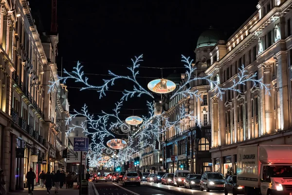 London Christmas lights — Stock Photo, Image