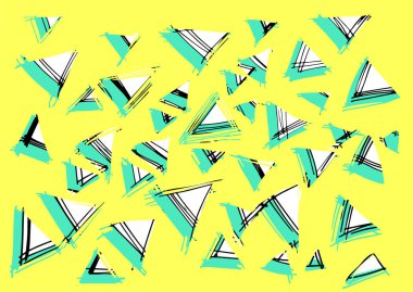 Oklar ve çizgiler ile soyut arkaplan