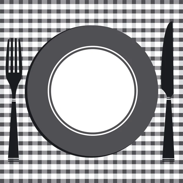 Yemek Masası — Stok Vektör