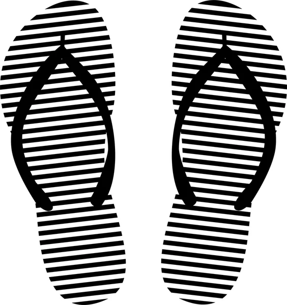 Flip flops ícone —  Vetores de Stock