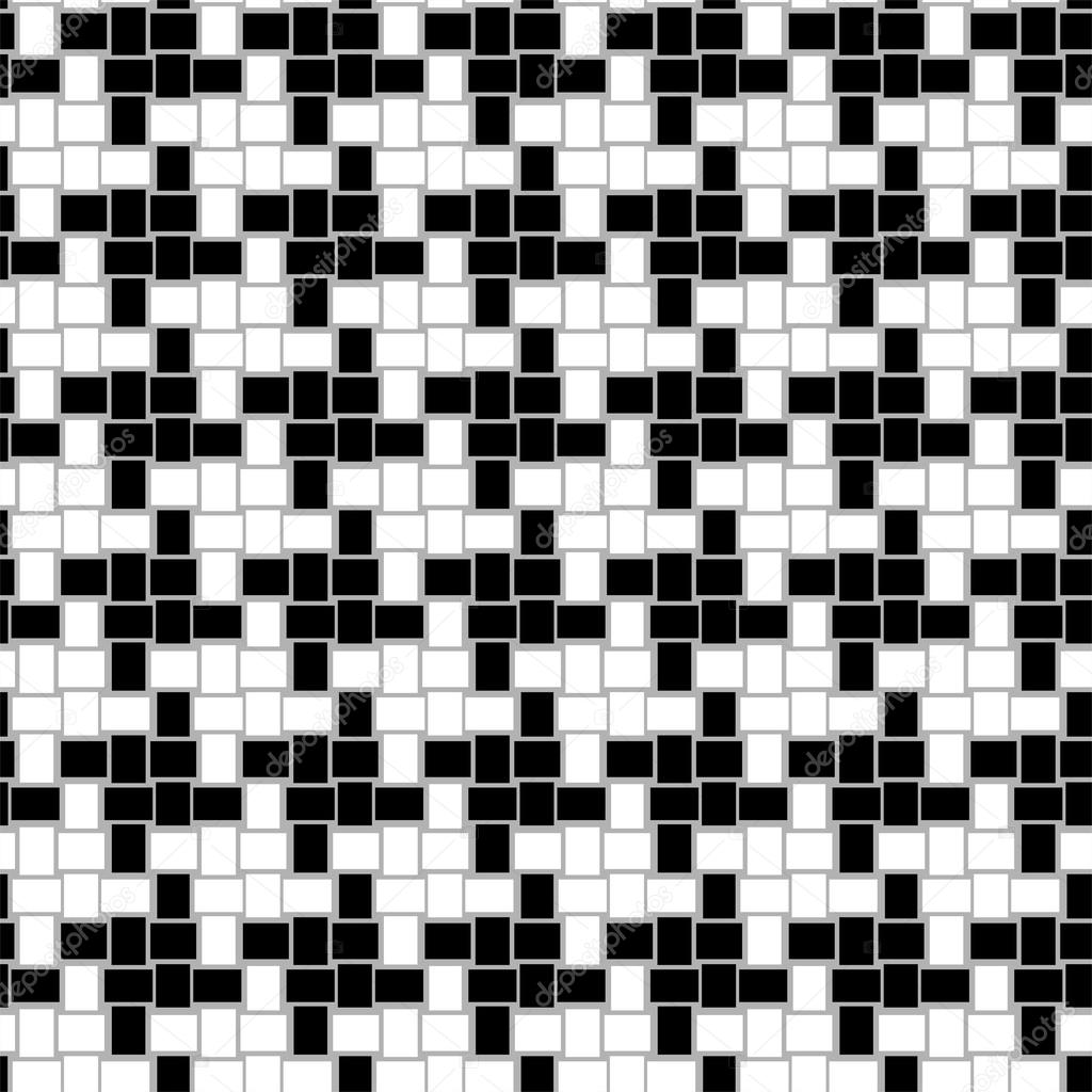 Houndstooth seamless vector pattern