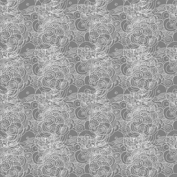 Seamless doodle circles pattern — Stock Photo, Image