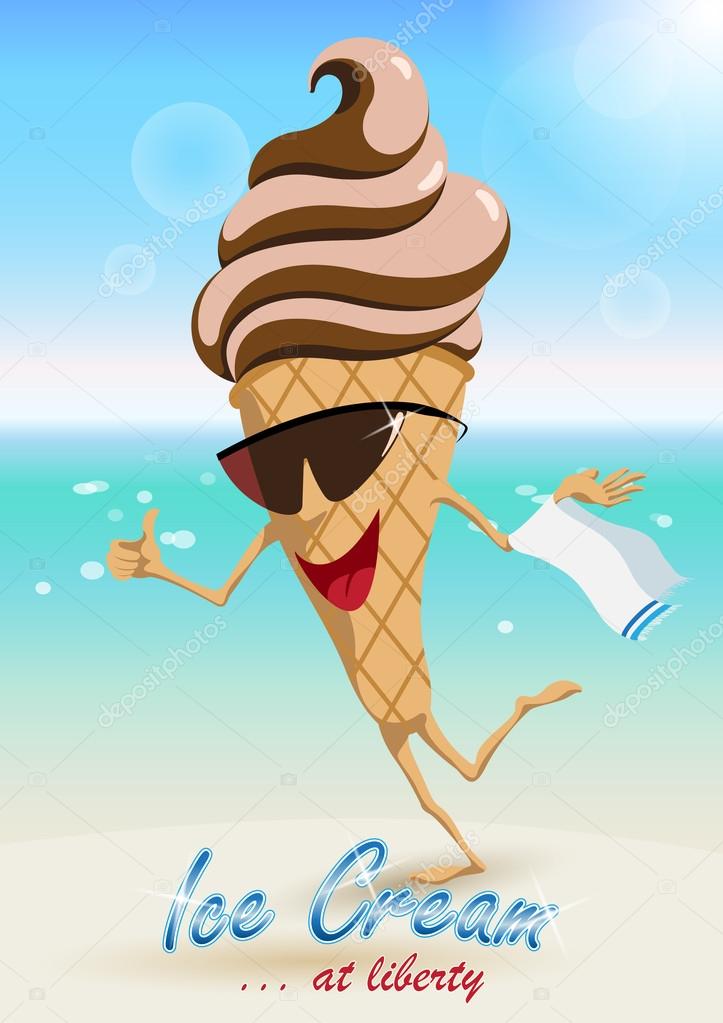 Ice Cream on the Beach