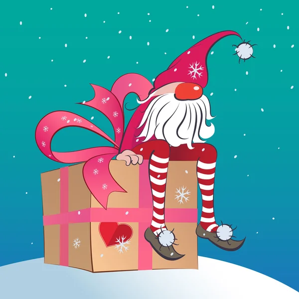 Santa Gnome hediyeler ile