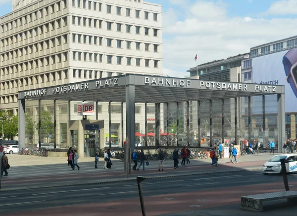 Potsdammerplatz i Berlin — Stockfoto