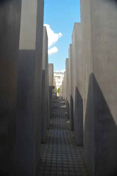 The Holocaust memorial Berlin — Stock Photo, Image