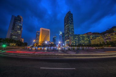 Jakarta capital of Indonesia clipart