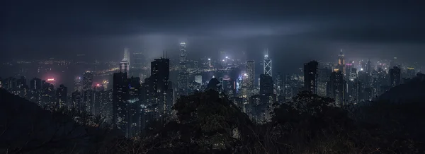 Paisaje urbano de Hong Kong — Foto de Stock
